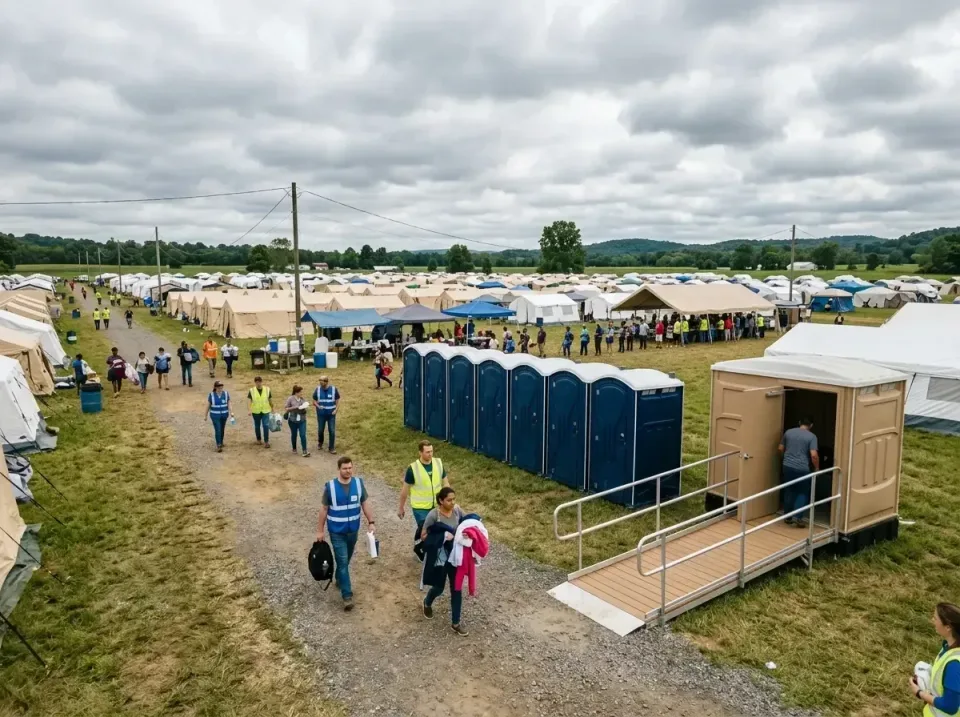 disaster-relief-camp-restrooms-010 — frequently asked questions, Dumpster & Portable Bathrooms Rental in Fairbury, IL